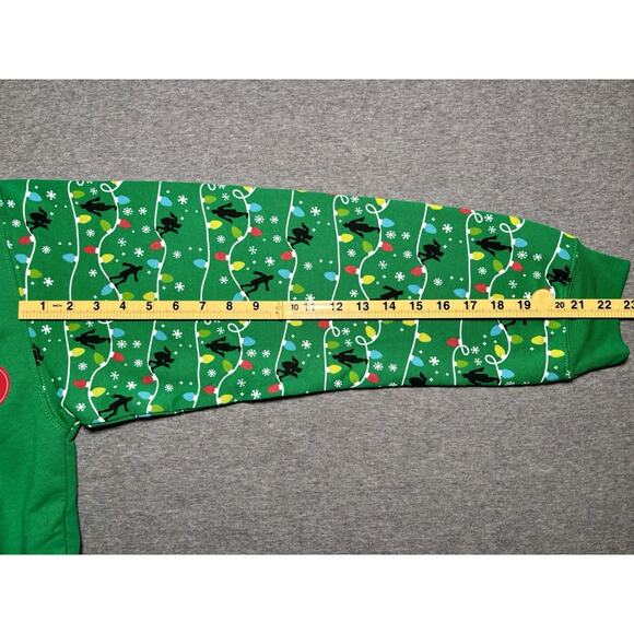 Light Up Christmas Sweatshirt Buddy the Elf Smiling Is My Favorite Size Jnr. XL - Picture 6 of 11